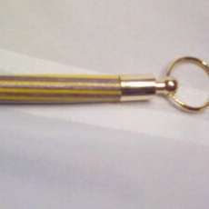 Key Ring Pen - Yellow and Gray