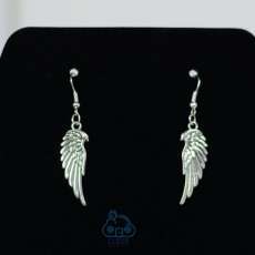 Angel wing or rose wing earrings