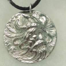 Viking pendant in pewter