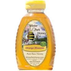 Orange Blossom Pure Raw Honey 16oz