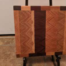 Domestic hard wood cutting board
