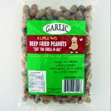 6 Pack of Garlic Deep Fried Peanuts