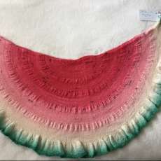 Watermelon shawl