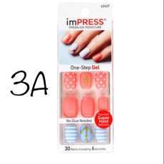 Kiss Impress~Multiple Styles!!~Press on nails-You Choose!