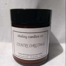 Vbailey Candle Company Country Christmas Soy Candle