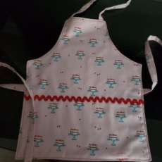 Sea shell collection bags and children's aprons