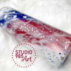 4th of July Stainless Tumbler
