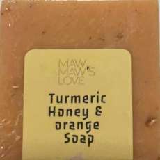 Turmeric, Honey & Orange All-Natural Artisan Soap