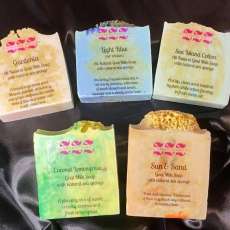 Sea Sponge Soaps- All natural goat milk soap with sea sponge inside