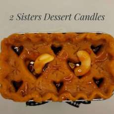 Apple Cobbler Dessert Candle
