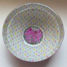 Bowl Pink Allium Flower