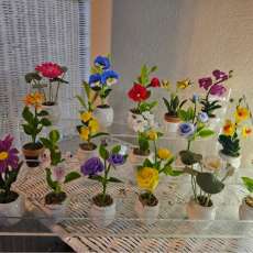 Mini flowers ($6/each)
