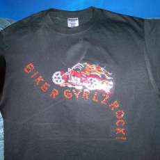 Biker Gyrls Rock T-Shirt
