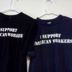 Get your T'Shirt and "SupportAmericanWorkers"