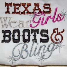 Texas Boots & Bling