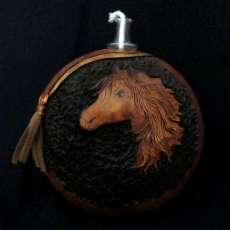 Gourd Oil Lamp - Mustang
