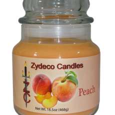 16oz Peach Jar Candle