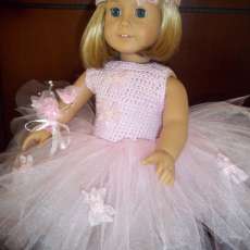 tutu for american girl doll or any 18" doll