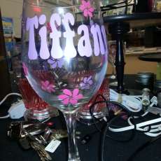 Personalized Wine Glass (large)