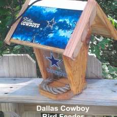 Dallas Cowboy Bird Feeder