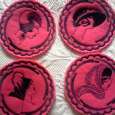 round Felt coasters