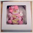 Diaper Cake Baby Boy or Girl in a Window Cake Box!!!