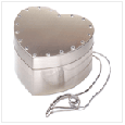 Heart Necklace and Keeper Box