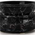 Marble Color Ceramic Candle/Tart Combo Warmer