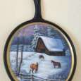 Han Painted Vintage Griddle