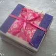 Ceramic Holiday Tiles Coasters Set of 6