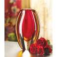 Beautiful Sunfire Glass Vase