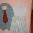 Dressy adult clothing protector