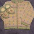 Baby Layette in Pastel Dots