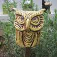 Yellow Owl for the garden