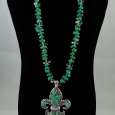 Fleur de Lis Necklace Set