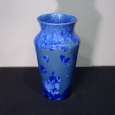 Cobalt Blue Crystalline Vase