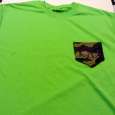 Monogrammed pocket tee shirt