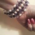 Crystal & Pearl Bracelet