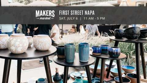 Open Artisan Faire at First Street Napa - July