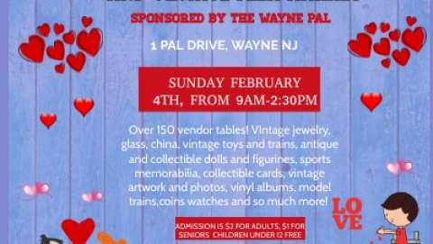 Wayne PAL Antiques and Collectibles Show - February