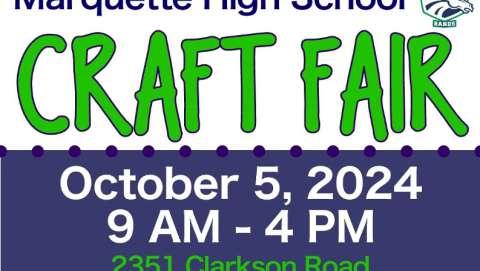 Marquette Marching Band Craft Fair