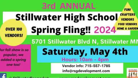 Stillwater High School Spring Fling! Craft Show & More