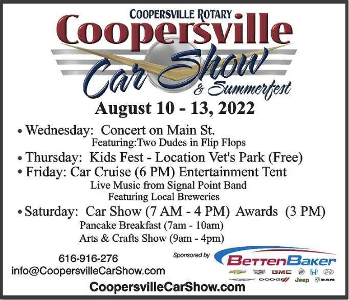 Coopersville Car Show / Summerfest