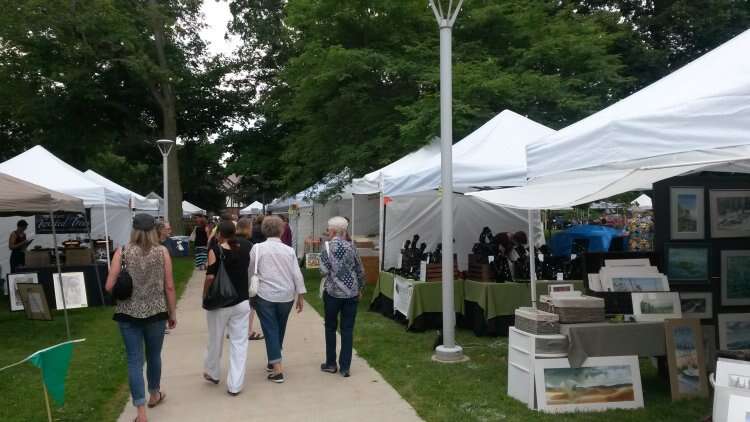 Racine Starving Artist Fair: A Sunday in the Park