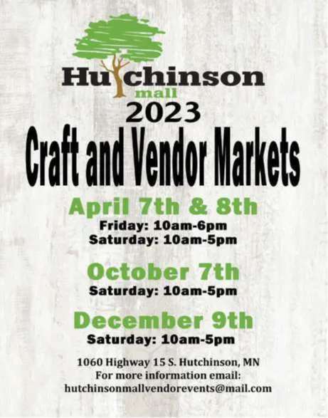 Hutchinson Mall Vendor and Craft Market - October