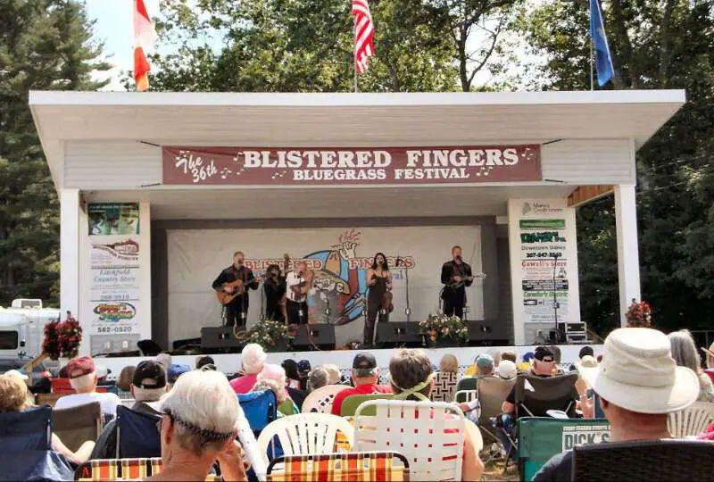 Blistered Fingers Family Bluegrass Festival - June