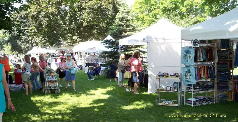 Fair on the Green 2021, a Craft Show in Milford, Connecticut