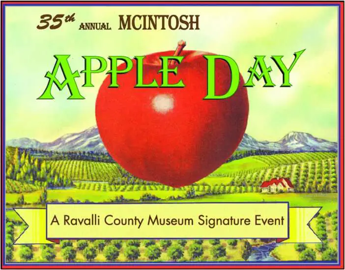 McIntosh Apple Day 2021, an Event in Hamilton, Montana