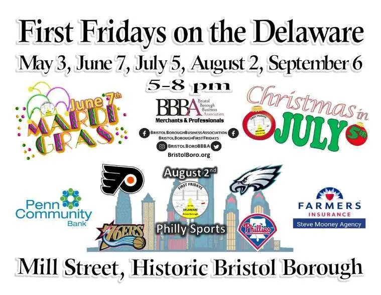 First Fridays on the Delaware - July