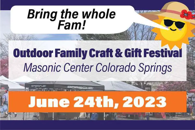 Outdoor Family Craft & Gift Festival - July
